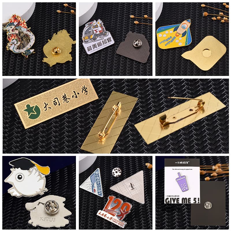 Metal badge custom brooch medal cartoon enamel paint Epoxy zinc alloy division badge school badge commemorative badge pin