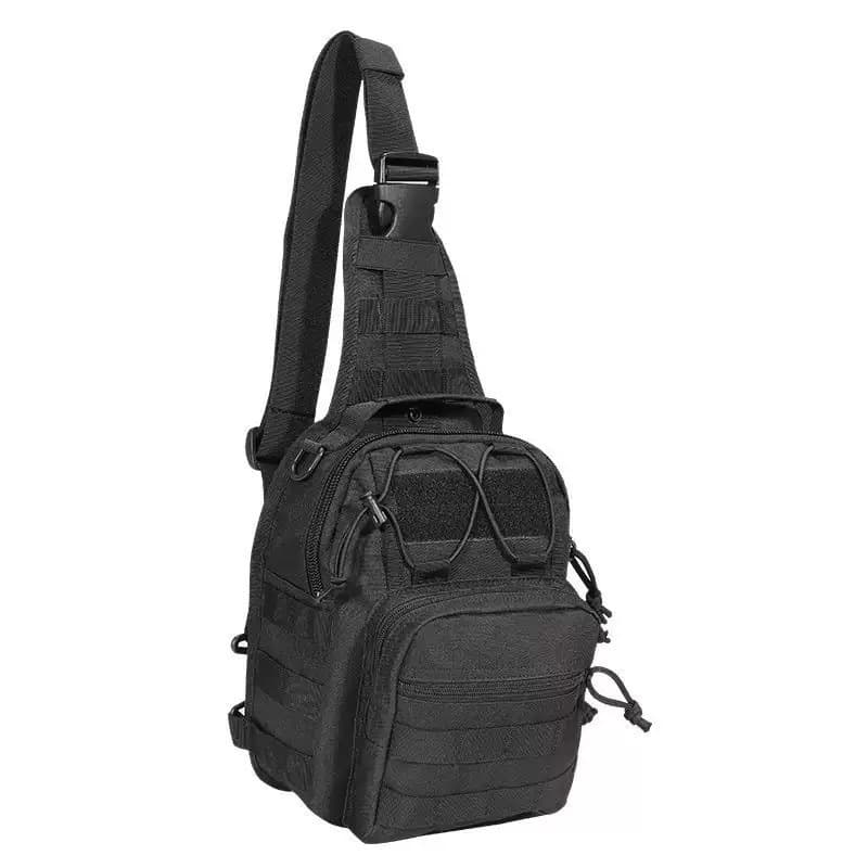 Camouflage Tactical Backpack for Men, Multi-functional Sling Bag, Waist Pack/Chest Pack for Outdoor Sports with Multiple Pockets