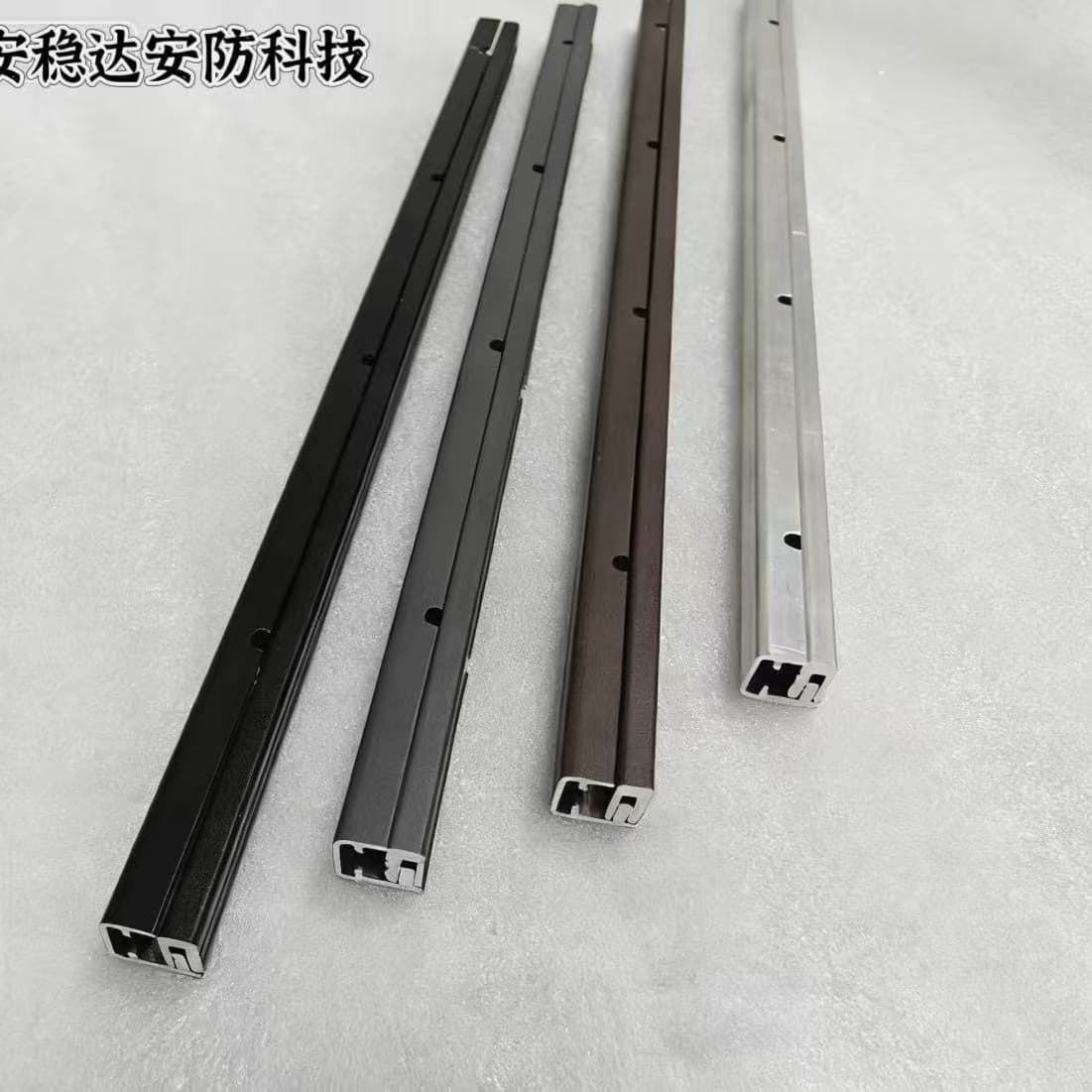 Balcony protective net steel bar fixed aluminum horizontal bar protective net accessories aluminum horizontal bar balcony protective net package installation protection