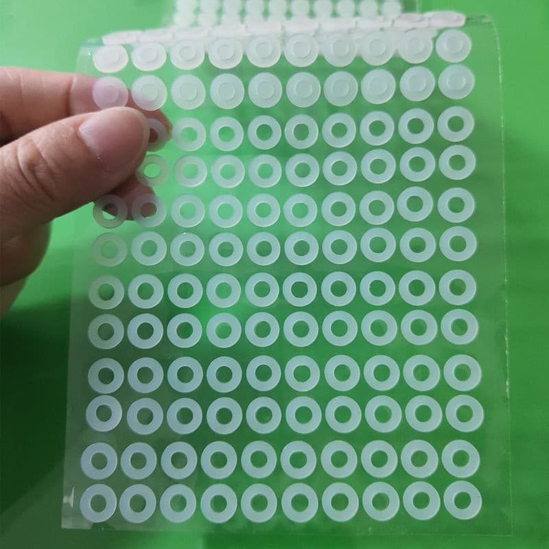 Silicone Gasket Silicone Pad Seal Ring Waterproof Leak-Proof Flat Gasket Soft Washer Screw Seal Ring Silicone Flat Washer