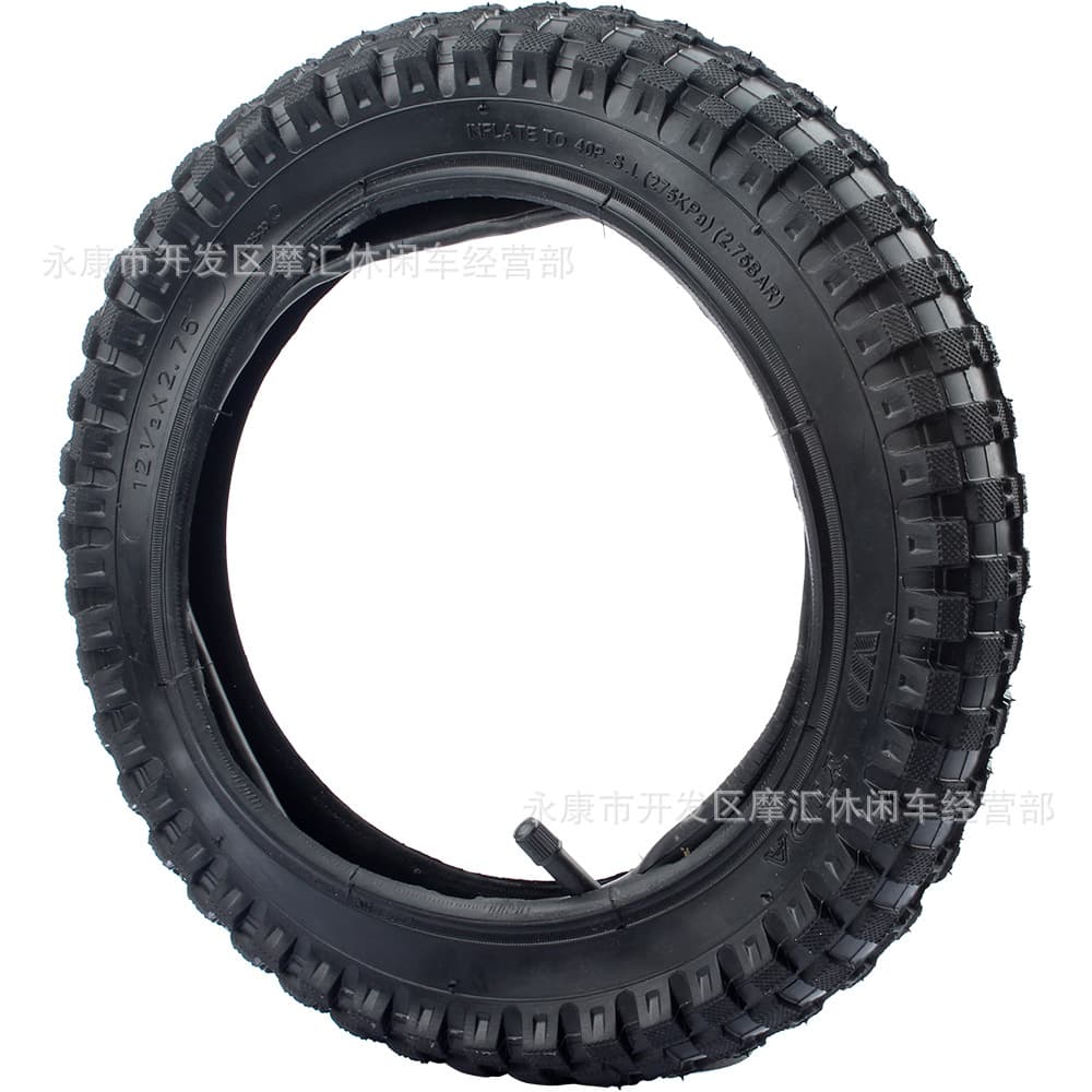Mini Motorcycle Parts Electric Scooter Small Off-Road Vehicle Front and Rear Inner and Outer Tires 12x1/2x2.75
