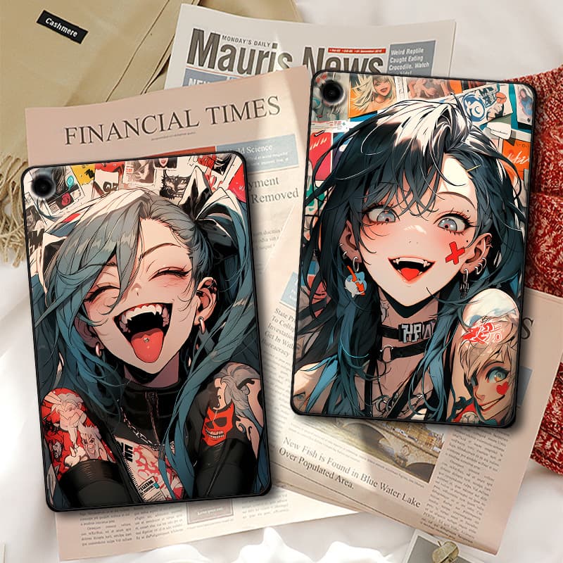 Suitable for Samsung TabA9+ tablet protective cover A9plus soft shell 8.7 anti-fall 11 Hatsune anime male and female cartoon