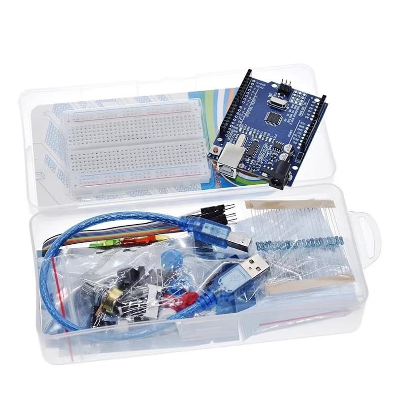 UNO R3 Basic Starter Kit Compatible with Arduino Maker Toolkit Breadboard DIY Kit