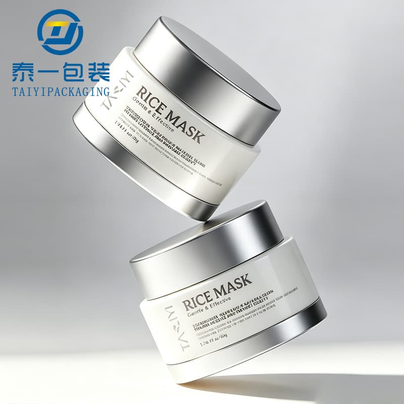 Silver High-End Lotion Serum Glass Skincare Toner Cream Face Cream Bottle Cosmetic Glass Bottle