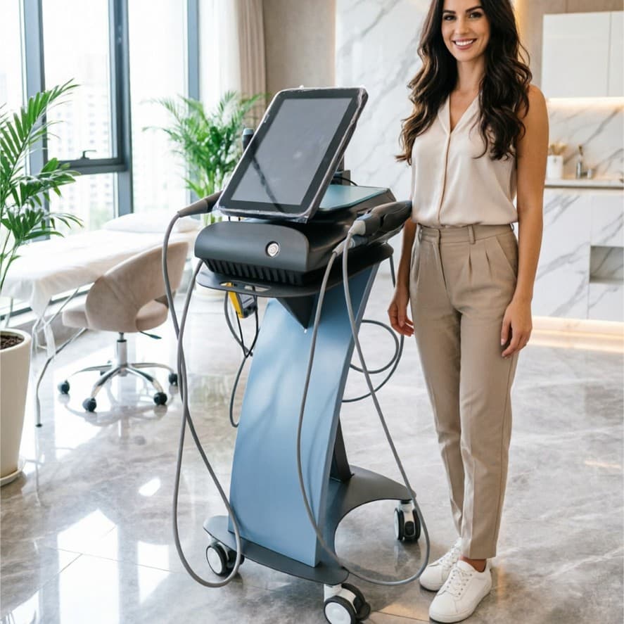 RF Ultralift 3-in-1 Machine Face Lift Body Slimming Skin Tightening