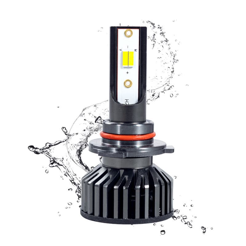 Tri-Color LED Car Headlight H1 H3 H4 H7 H11 9005 Switchback Turn Signal Headlamp Focused High/Low Beam
