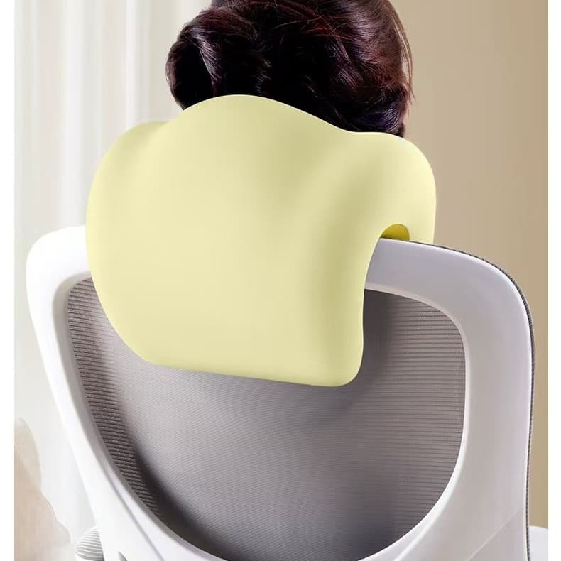 Office nap pillow, workstation headrest pillow, nap pillow, office chair headrest, neck support pillow for sleeping on your back.