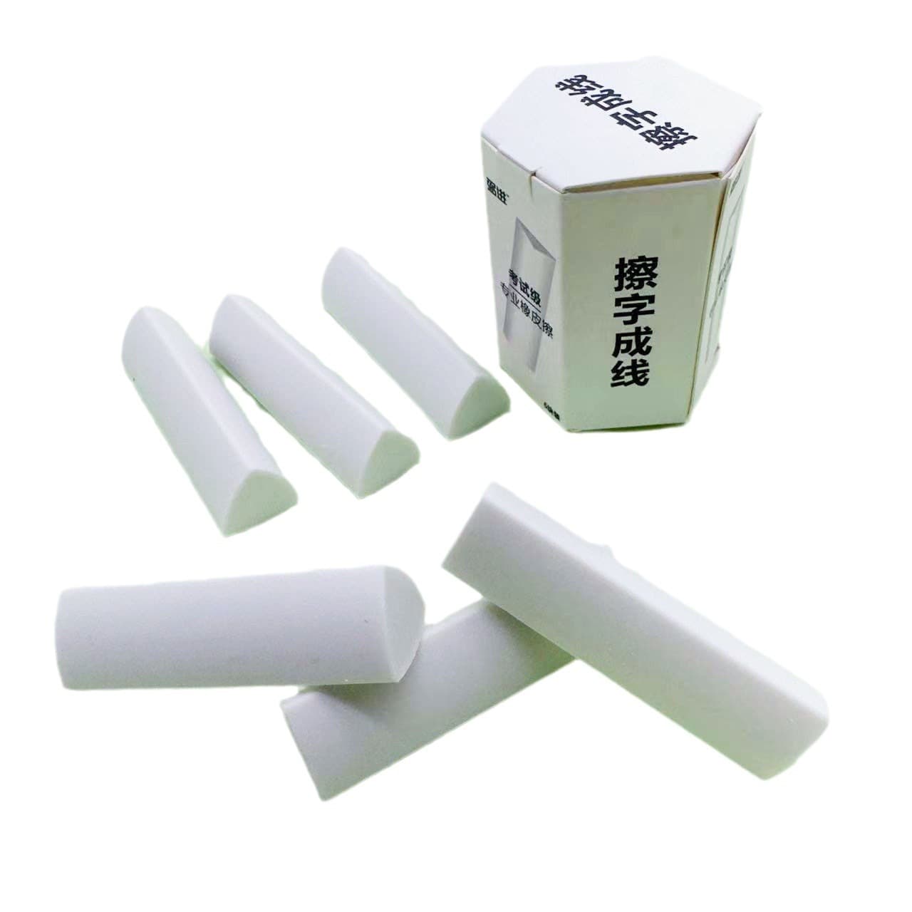 Line-Forming Triangle Eraser, Shavings-Gathering Clean 2B/4B Elementary Student Painting Art Exam Specific Eraser