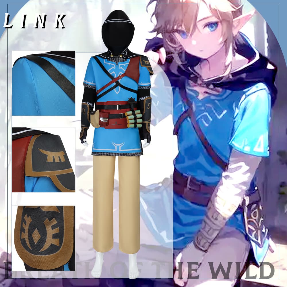 The Legend of Zelda Skyward Sword cos clothing Link Zelda game same cosplay clothing manufacturer ready stock