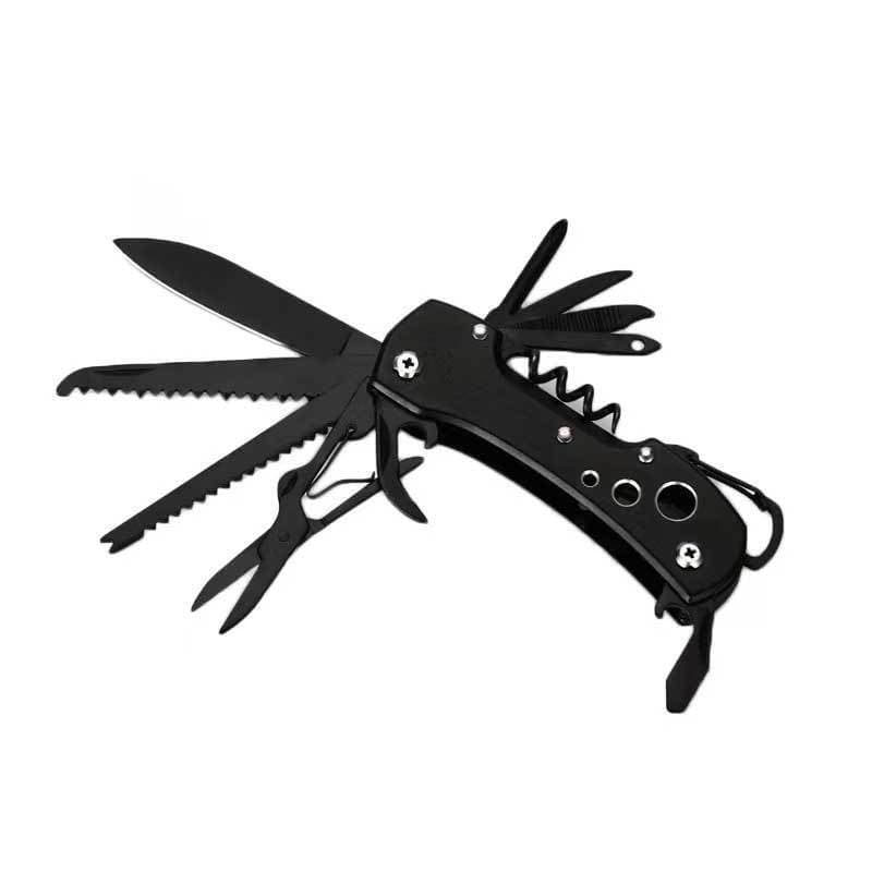 Multi-purpose Portable Folding Knife Scissors Screwdriver Set Household Outdoor Emergency Tool