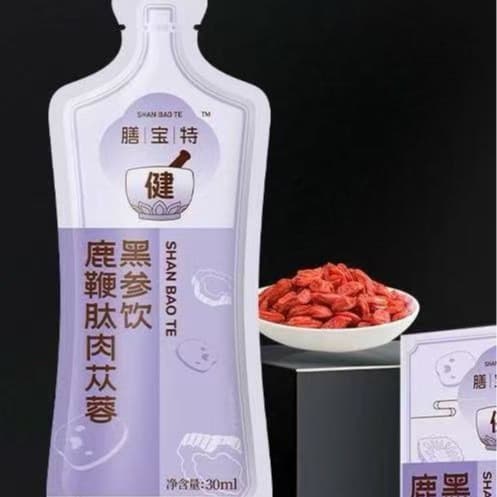 Shanbaote Deer Penis Cistanche Black Ginseng Drink - Medicinal and Edible Homologous, Market-Endorsed, OEM/ODM One-Stop Service