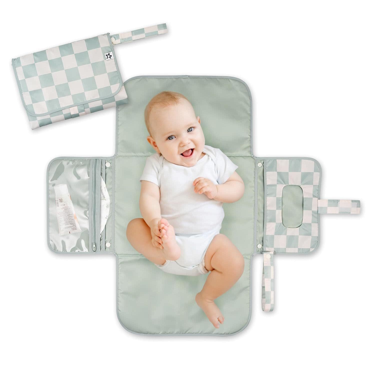 Export Factory Baby Portable Changing Pad Waterproof Diaper Mat Baby Diaper Changing Pad for Maternity Bag
