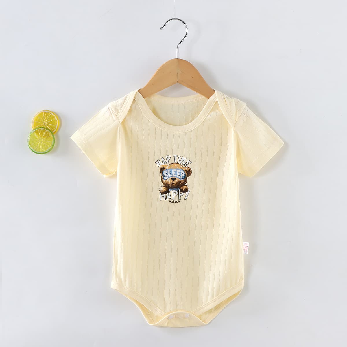 Baby Jumpsuit Infant Thin Short Sleeve Romper Summer Clothing Trendy Cross-border
