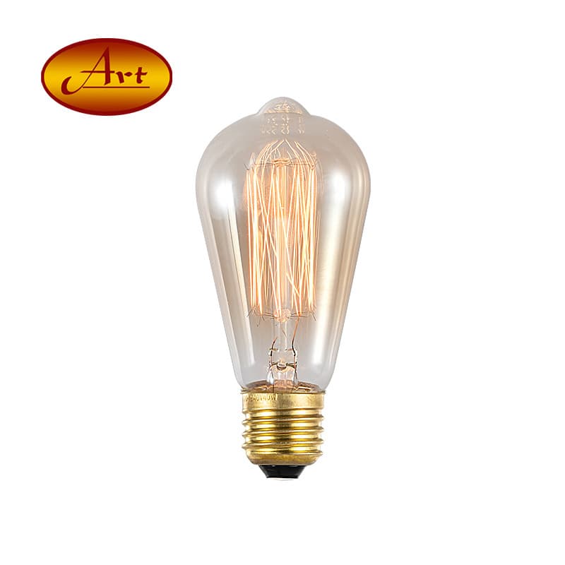 【ST64 Straight Filament】Edison Retro Bulb Factory Stock Direct Sales 110V/220V/25W/40W/60W