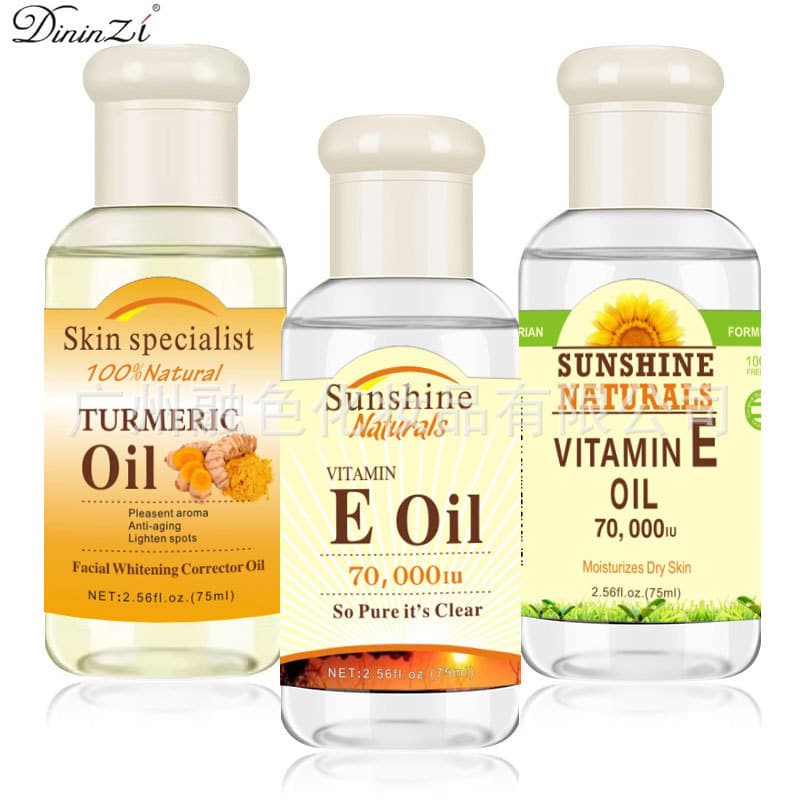 Cross-Border Vitamin E Essential Oil Facial Moisturizing Skin Care Ve Morning and Night Oil Ginger Butter Vegetable Oil Vitamin E Oil