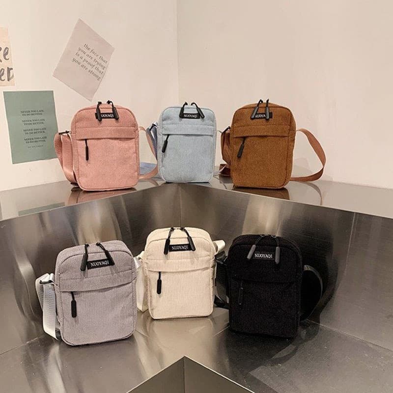 Women's Bags 2023 New Sports Shoulder Bag Fashion Solid Color Korean Vertical Phone Bag Western Style Casual Crossbody Bag for Women