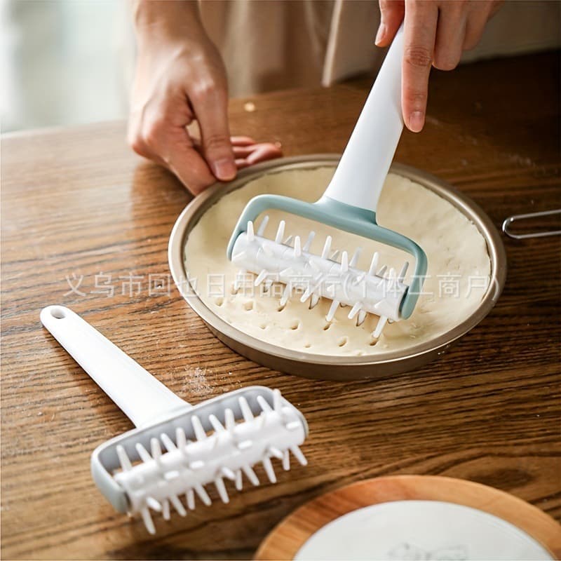 Mesh Knife, Roller Knife, Pizza Roller, Handheld Rolling Pin, Needle Roller, Baking Tool