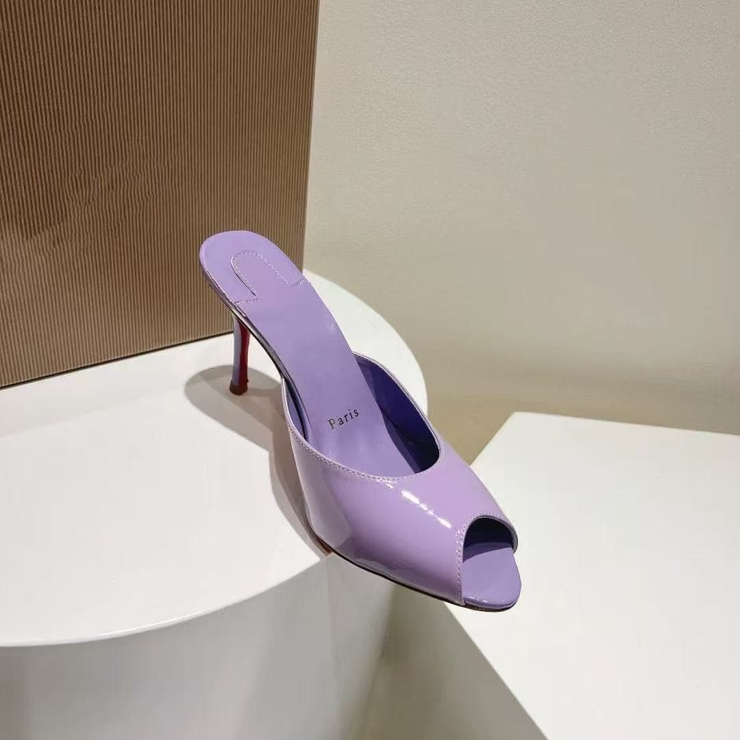 12cm Nude Red Bottom Thin Heel High Heels Summer New Large Size Women's Shoes Sexy Elegant Catwalk Shoes