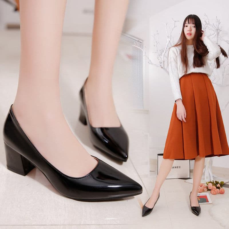 Women's High Heels Size 35-50, Extra Large 47, Large 46, Chunky Heel 43, Low-Cut 42, Pointed Toe 41