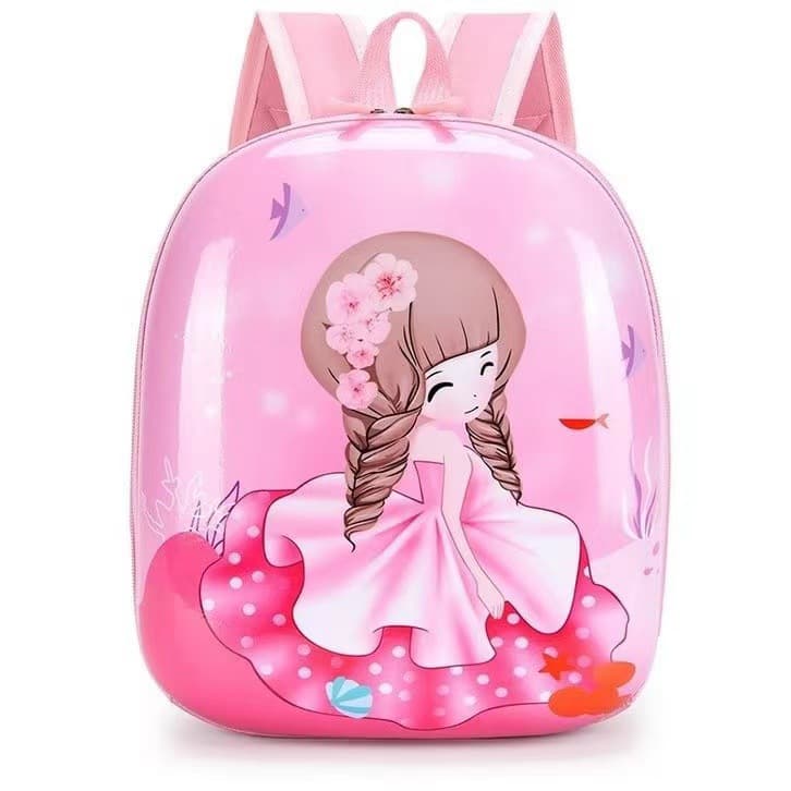 Cute Children's Backpack Cartoon Baby Eggshell Backpack Kindergarten Boys Girls School Bag Wholesale Gift Bag