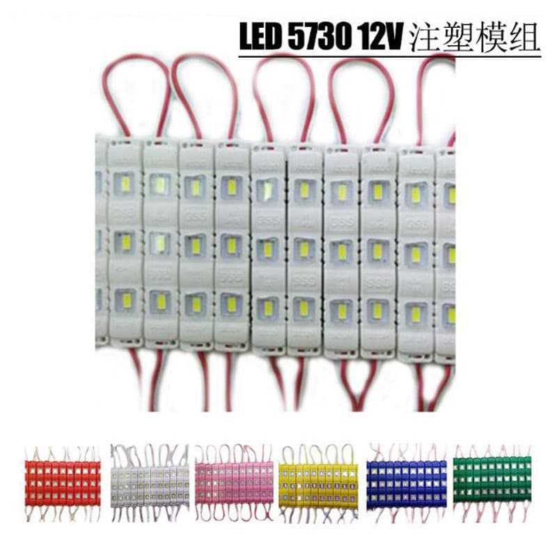 Shenzhen Injection Molded Module LED2835 SMD 12V Advertising Luminous Vacuum Formed Character Module LED Chip High Brightness Light Source