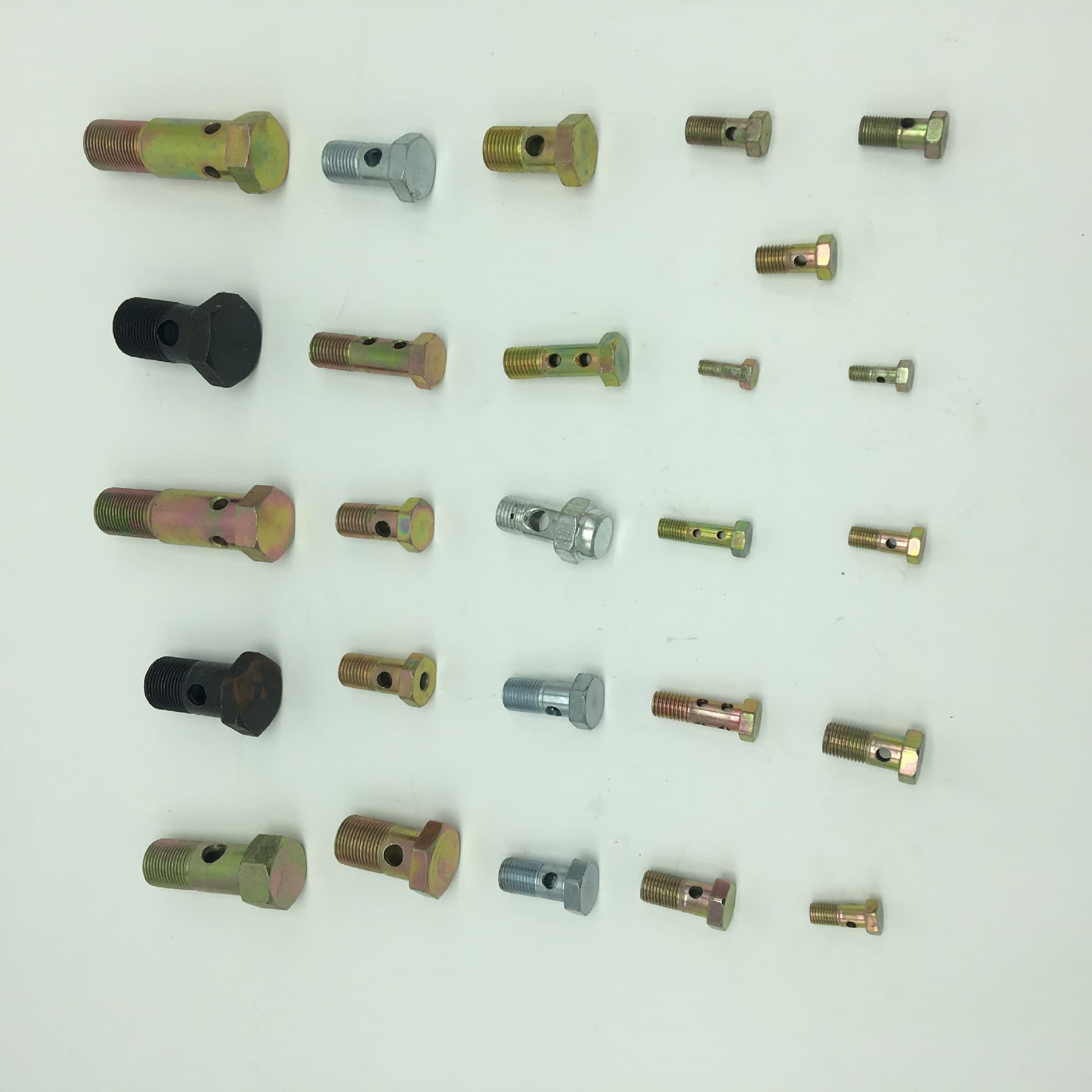 External Hex Hollow Screw Hollow Oil Pipe Screw Heavy Duty Truck Parts Aowei Sub-pump Connector Elbow Dryer