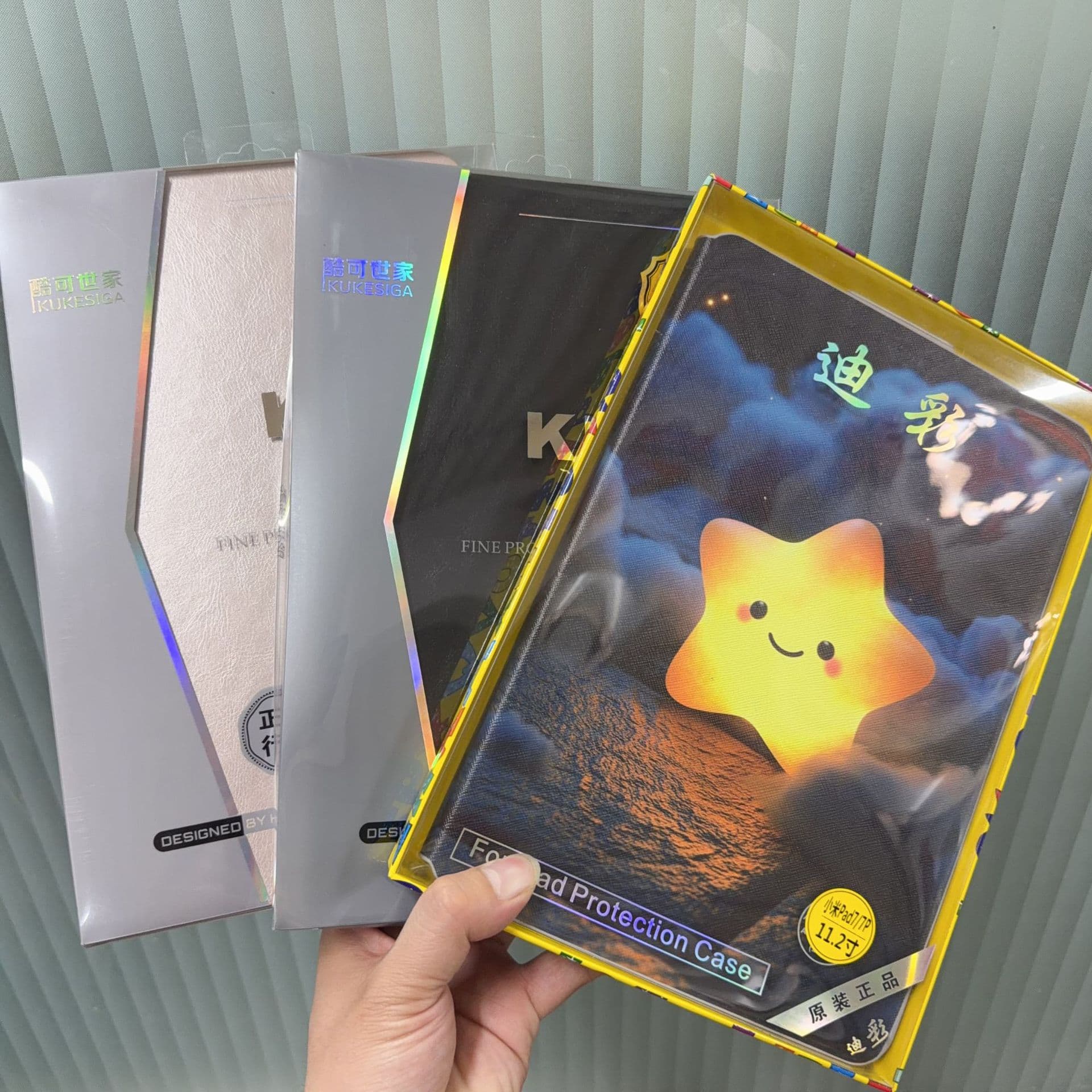 For Huawei Tablet Leather Case Mate Pad AIR 11.5 Honor Tablet 10 Solid Color Cartoon
