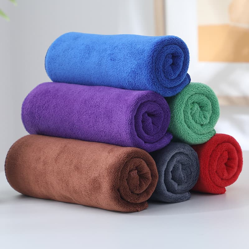 Factory Wholesale Salon Towels Barber Shop Towels Housekeeping Cleaning Towels Absorbent Non-Linting Hotel Towels Hair Drying Towels Free Shipping