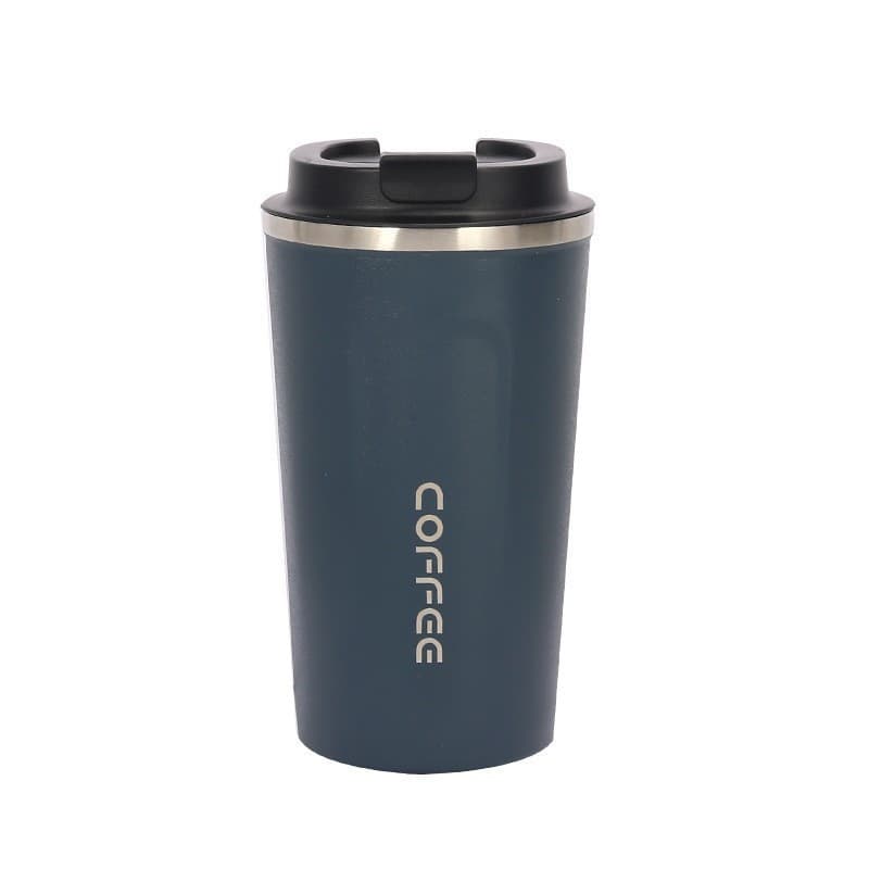 Cross-border Smart Dimpled Cup 304 Stainless Steel Insulated Car Cup Portable 2nd Generation Coffee Cup