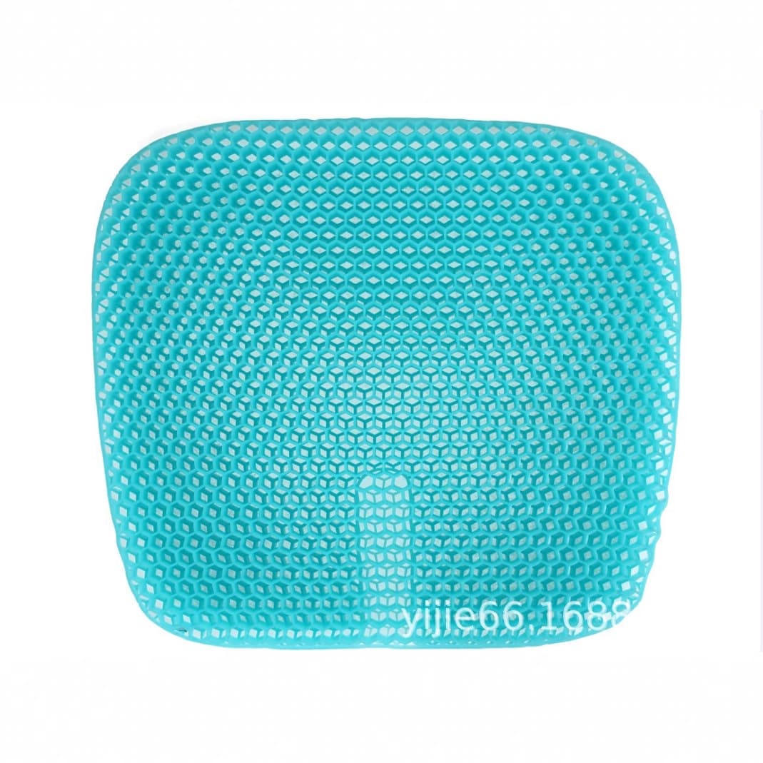 Large Car Seat Pad Fully Breathable Third Generation Gel Cushion Pressure Relief Egg Chair Ice Mat Cooling Pad 3D Honeycomb