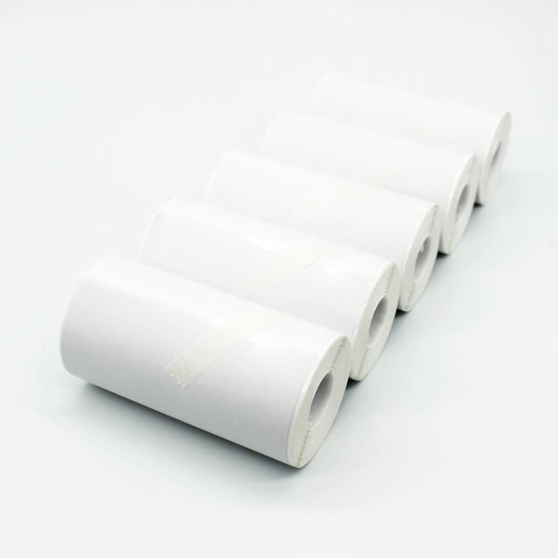 Three-proof thermal labels 75*60mm 150 sheets/roll portable Bluetooth printer shipping box labels self-adhesive