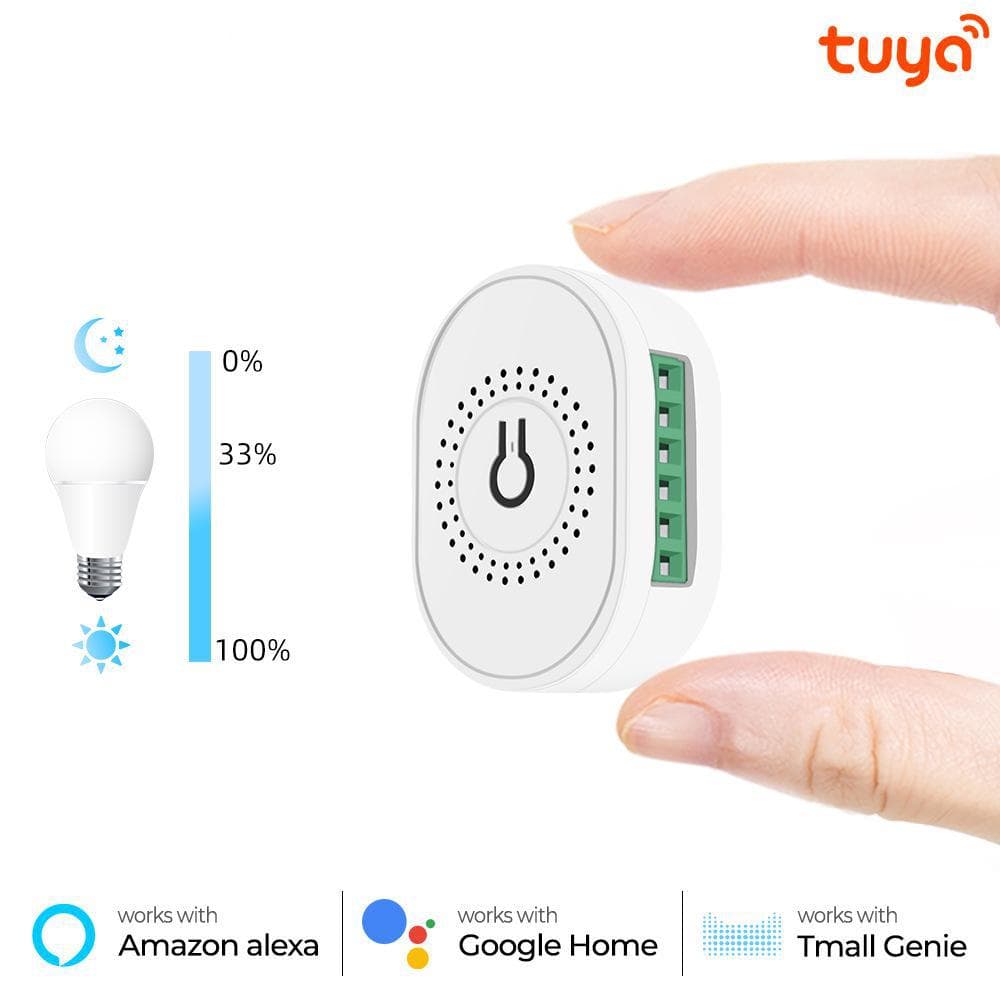 WiFi mini smart switch Tuya hidden dimmer switch