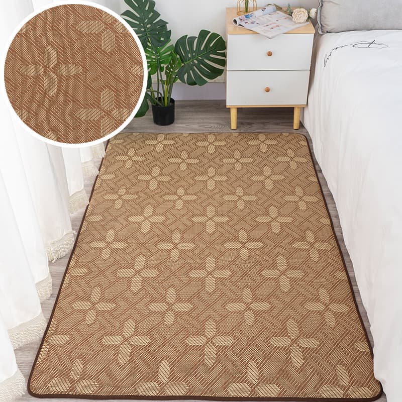 Home summer carpets, rattan mats, cooling mats, living room, bedroom, bedside tatami mats manufacturers