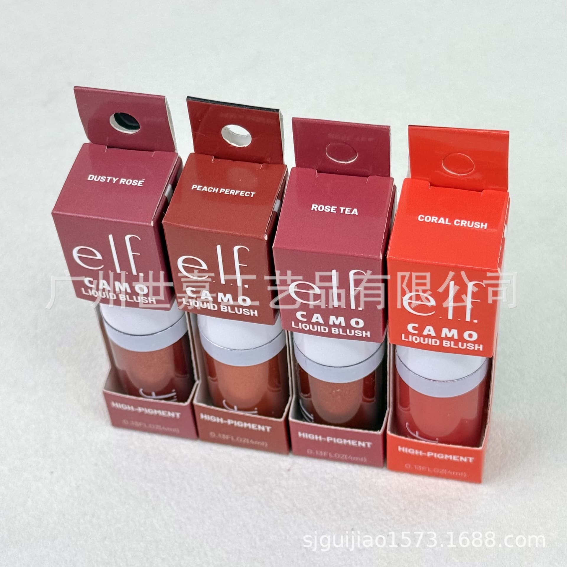 In Stock US elf Camo New Liquid Blush, Highly Pigmented, Long-Lasting, Natural, Lightweight, Hydrating, Easy to Blend, 4ml