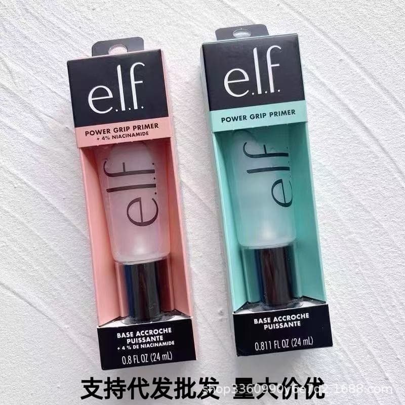 Cross-border supply of elf power grip pre-makeup gel to even skin tone, moisturizing primer and isolation in stock
