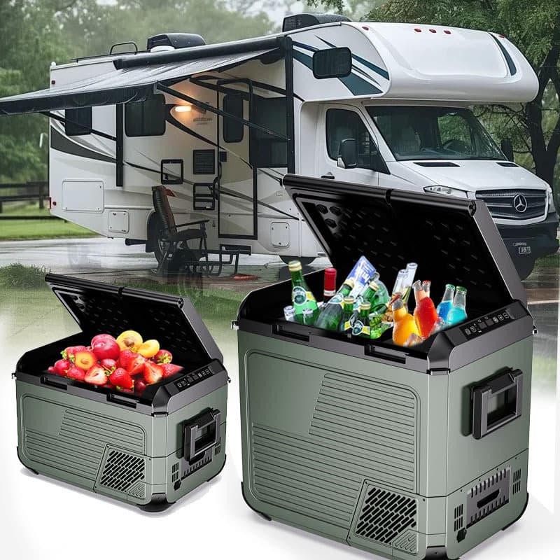 12V 24V Car Refrigerator for RV Outdoor Camping 35L 45L 55L Portable Fridge Direct from Factory for Export