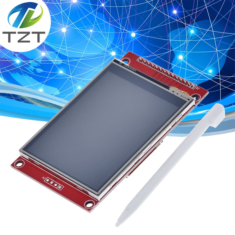 2.8-inch SPI LCD Module 240*320 TFT Module ILI9341 Driver Minimum 9 IO Pins