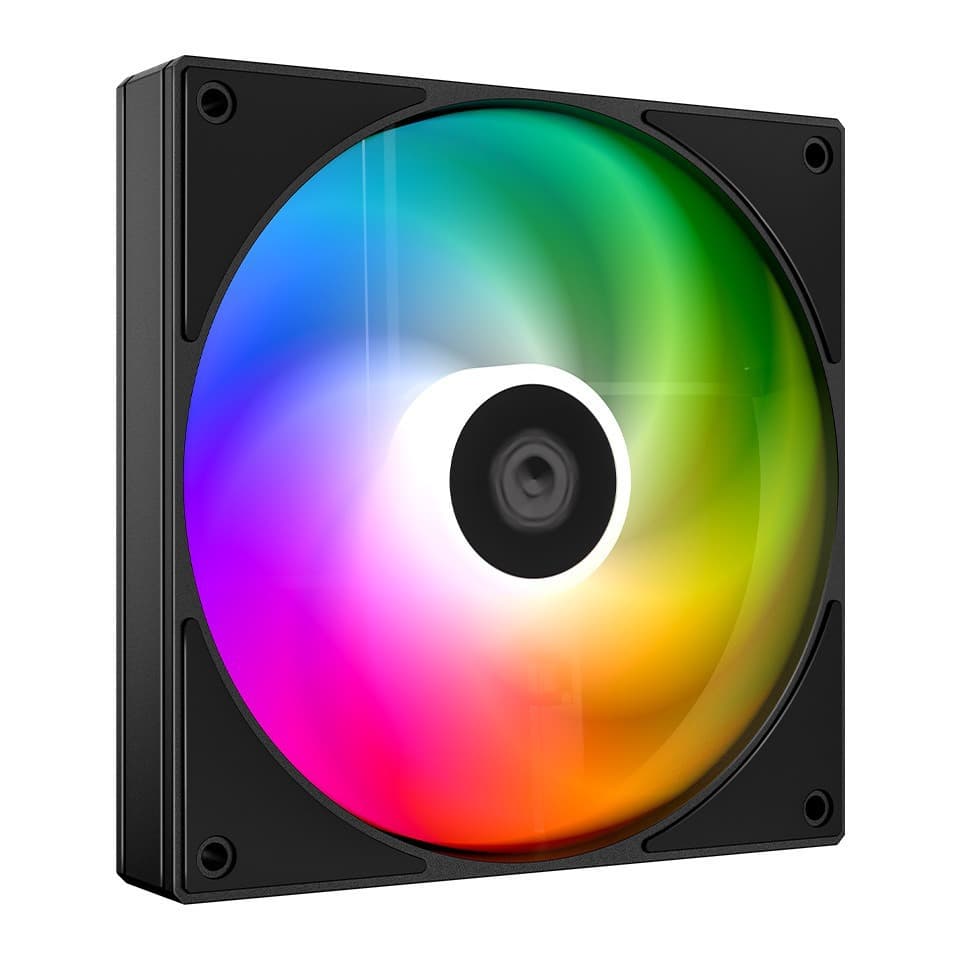 ID-Cooling AS-120-ARGB-K 12CM Single Fan ARGB Lighting Effect for PC Desktop Case