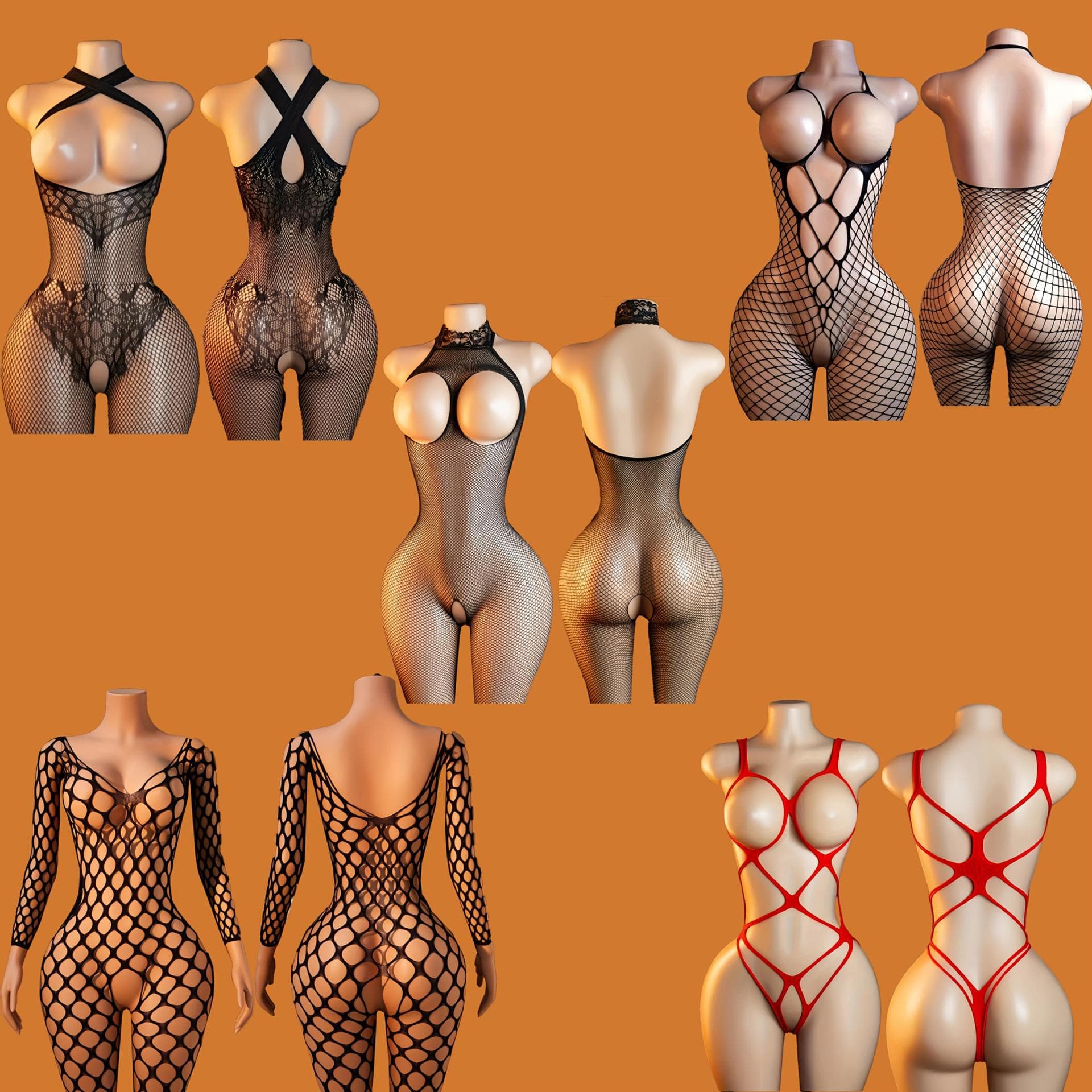 Temu new hot-selling style clothing sexy lingerie sexy transparent temptation sexy stockings manufacturer sexy fishnet stockings