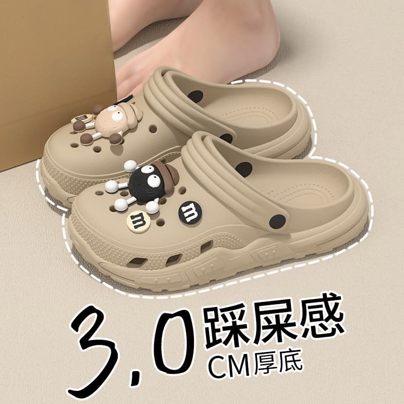 Cloud-Like Hole Sandals for Women, Summer Outdoor Anti-Slip 2025 New EVA Clog Soft Thick Sole Sandals for Women