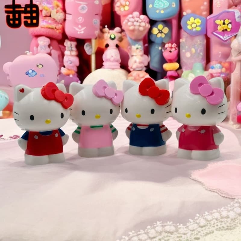 Kitty Pen Holder Stationery My Melody Makeup Brush Organizer Desktop Storage Decoration Gift Desktop Ornament