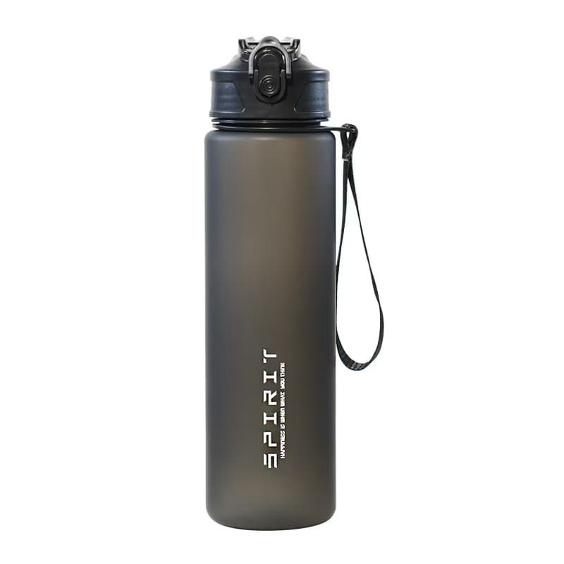 750ML Minimalist Cross-Border Solid Frosted Sports Water Bottle Portable Fashion Bestseller