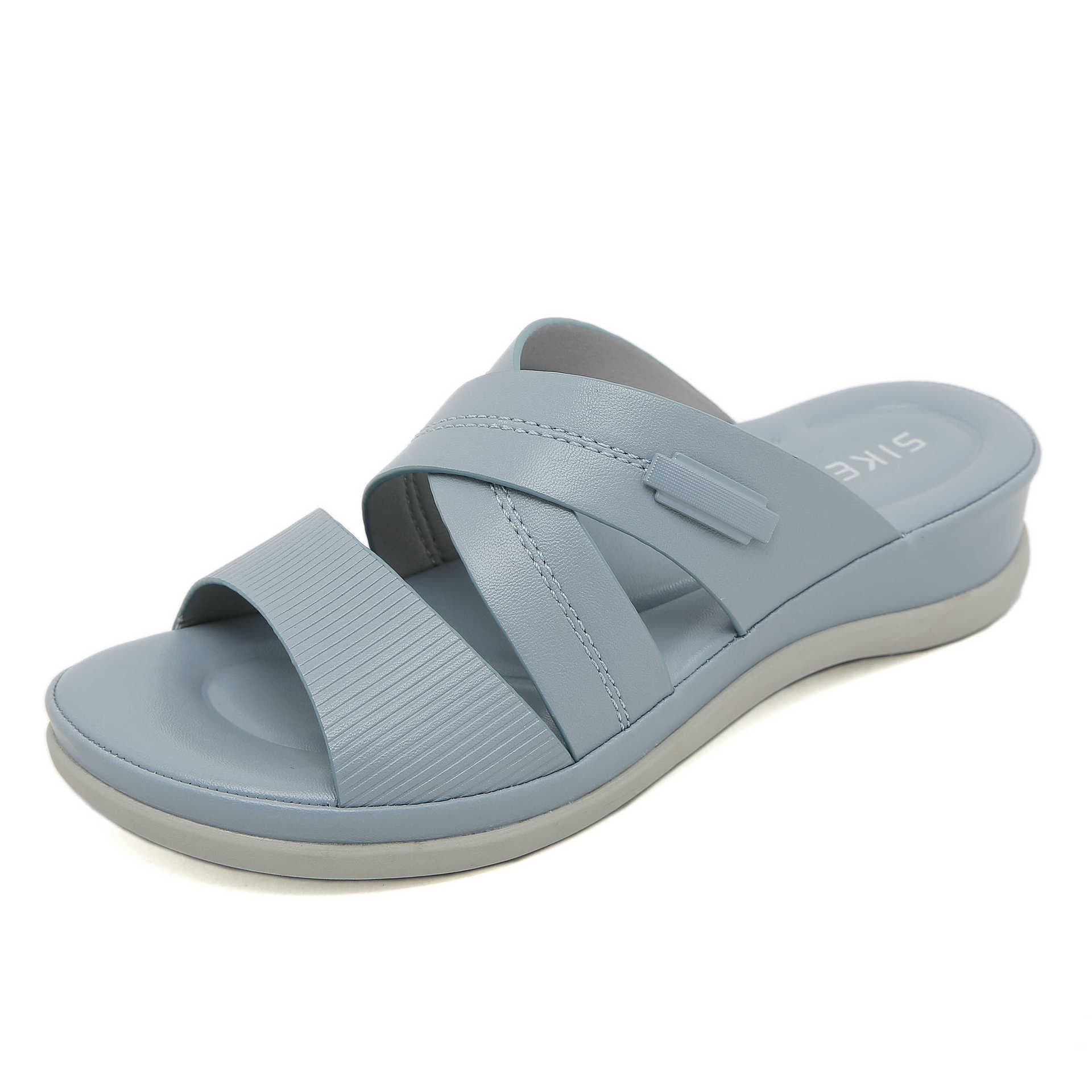 JS554-3 Summer 2025 Sweet Sandals for Women Fashionable and Elegant Export Plus Size Thick Sole Slippers Beach Shoes Wholesale
