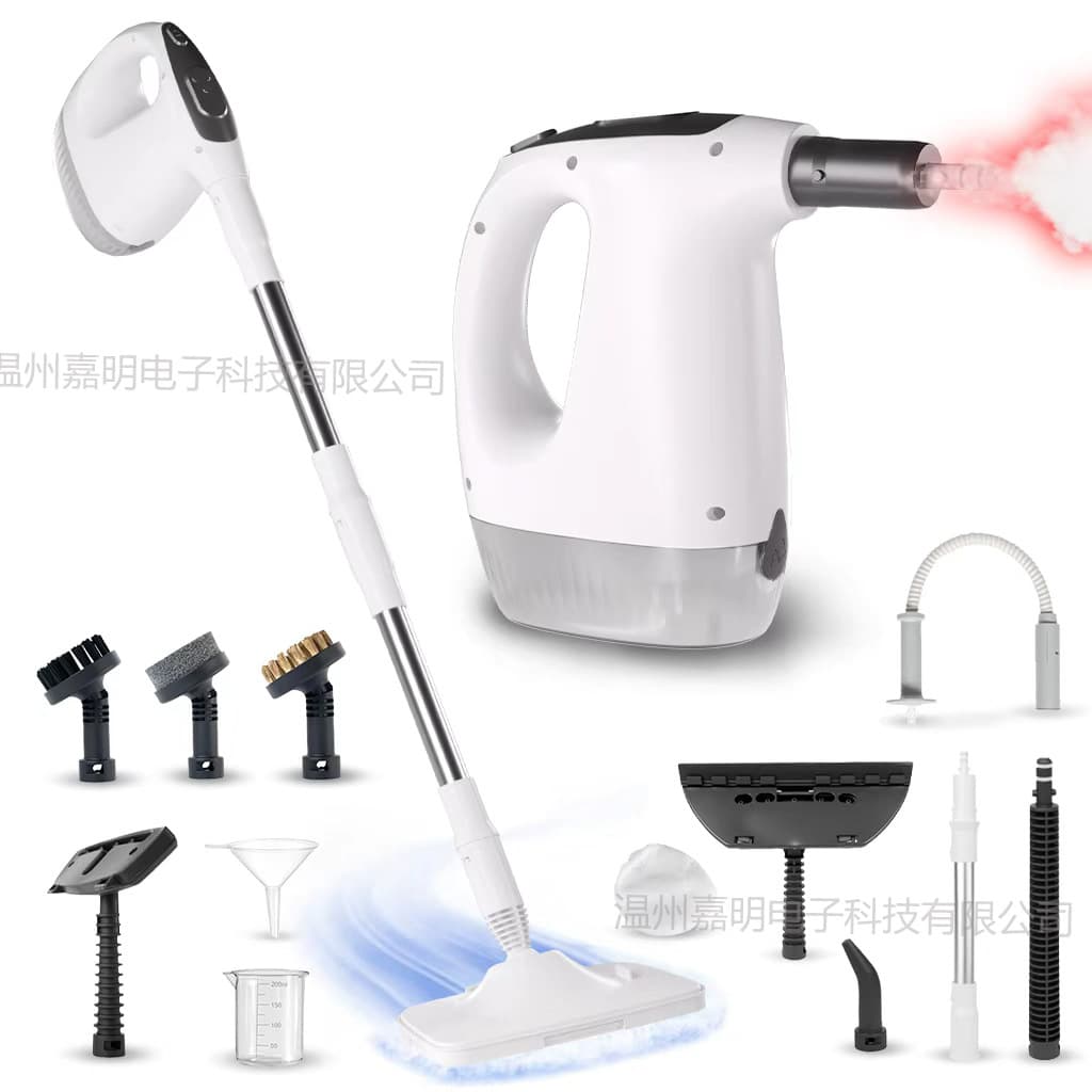 Cross-border Steam Mop 1500W High Power Multifunctional Household Handheld High Temperature Steam Cleaner Steam Mop