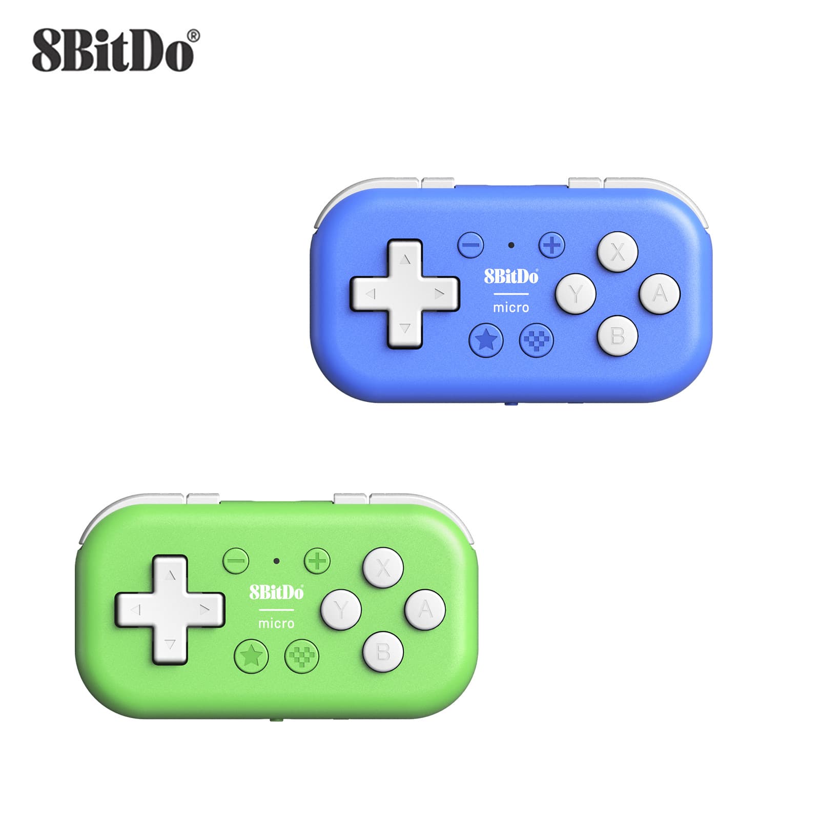 8BitDo Micro Bluetooth Controller for Switch, Android, MacOS, PC