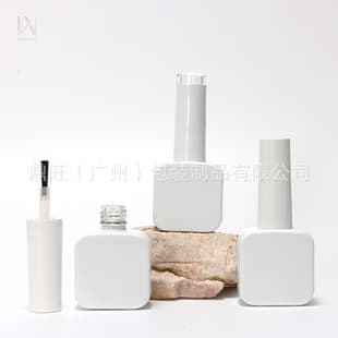 Factory Supply 12ml Nail Gel Bottle, Nail Gel Light-Proof Spray Glass Empty Bottle, Nail Gel Refill Bottle