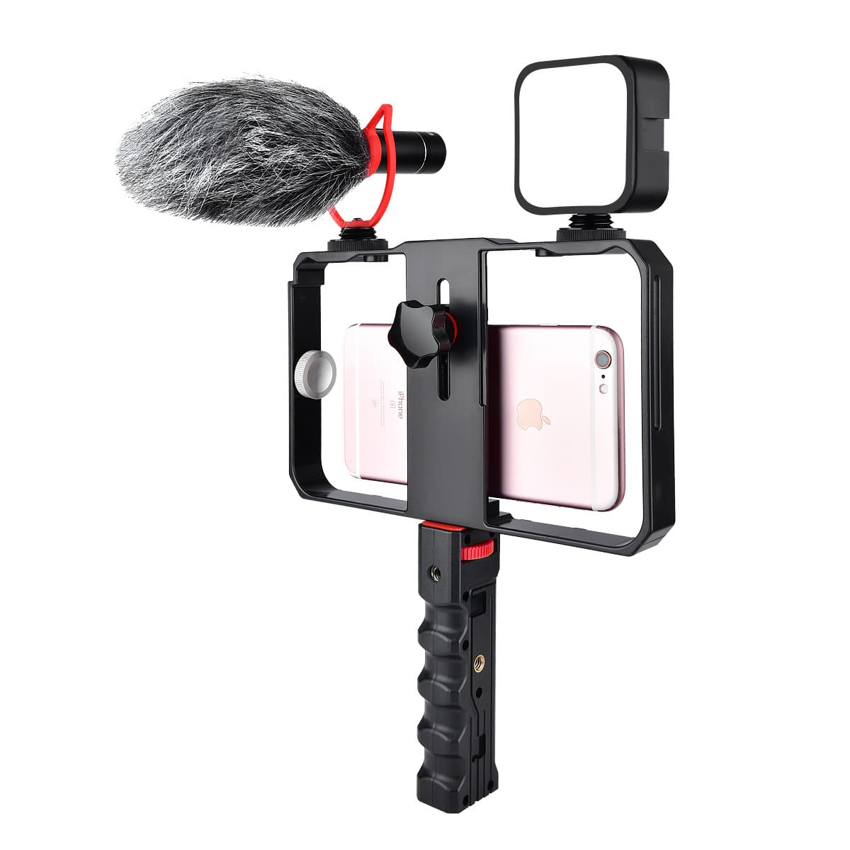 Mini Portable LED Fill Light, Small Pocket Handheld Vlog Outdoor/Indoor Portrait Food Soft Light