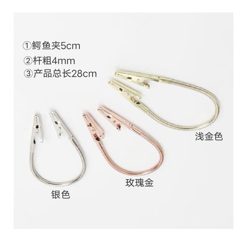 Vertical Popular Double-ended Alligator Clip for Notes, Universal Incense Holder, Photo and Label Cards