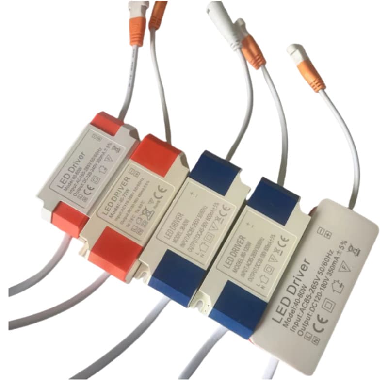 Wholesale LED driver power panel light power supply ceiling light flat light transformer constant current plastic case driver