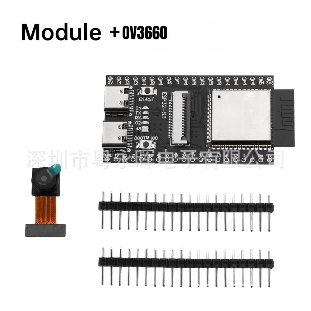ESP32-S3 N16R8 CAM Development Board WiFi + Bluetooth Module OV3660 Camera